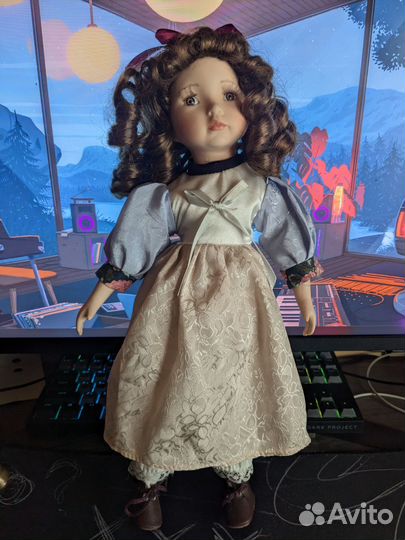 Кукла керамическая
