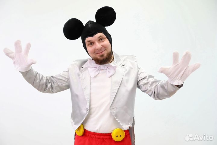 Костюм Микки Мауса на 46-48 р-р