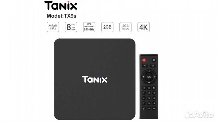 TV приставка Tanix TX9S