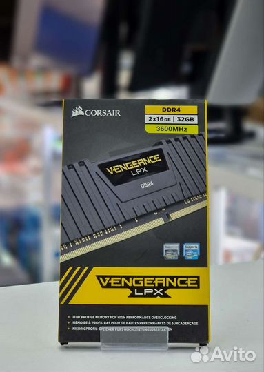 DDR4 32GB kit Corsair Vengeance LPX 3600Mhz