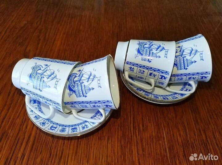 Набор чайный или кофейный фарфор