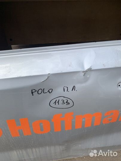 Дверь передняя левая volkswagen polo