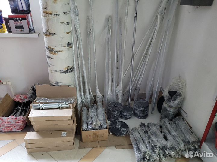 Гантели разборные, обрезиненые в ассортименте