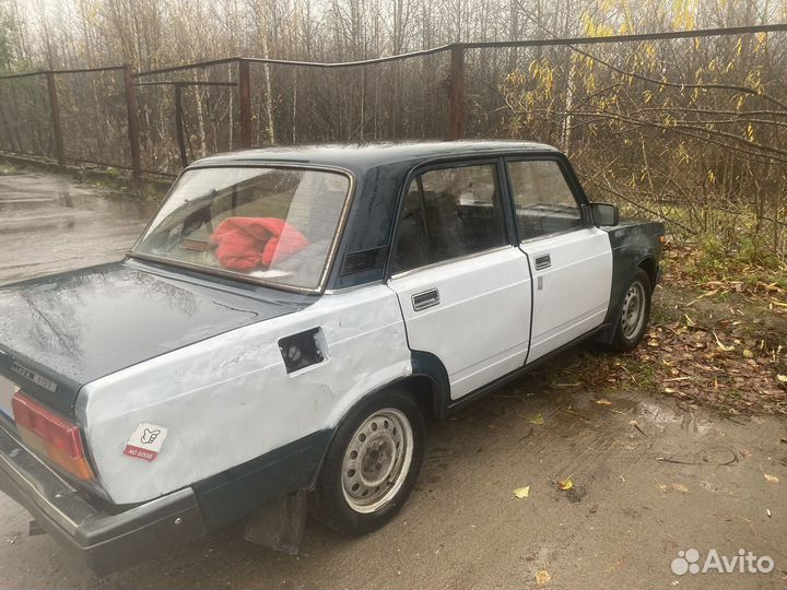 ВАЗ 2107 1.6 МТ, 2005, 80 000 км