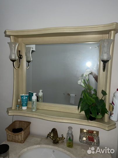 Ванный набор, шкаф, трельяж, раковина