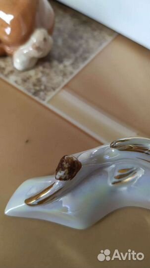 Статуэтка щука Завод Вербилки 1960-1970