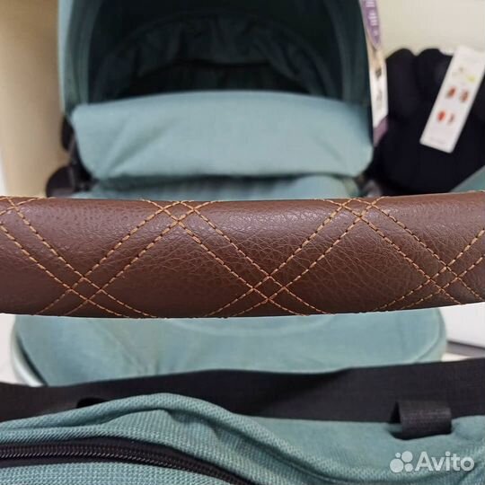 Коляска трансформер Farfello Aimile Silver Изумруд