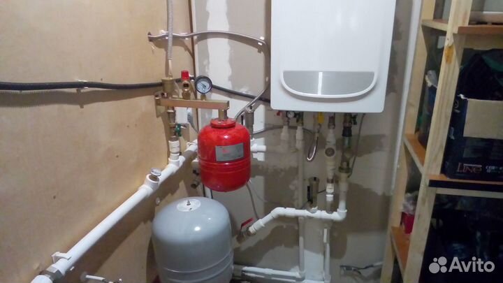 Отопление монтаж. Котлы профилактика, ремонт