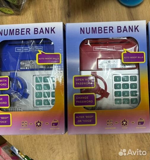 Копилка для денег, музыкальный сейф для детей