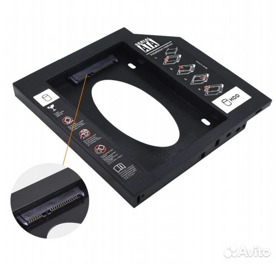 Переходник для жесткого диска cd-rom ноутбука