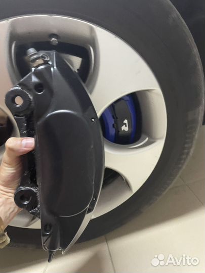 Тормозная система в сборе brembo 4 port от audi q5