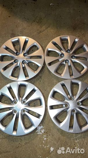 Колпаки r15 на kia rio 4