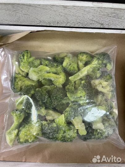 Брокколи шоковая заморозка 1кг