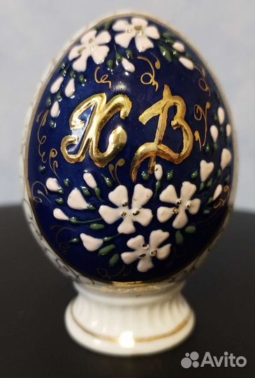 Пасхальное яйцо фарфор