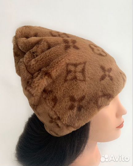 Шапка бини женская зима