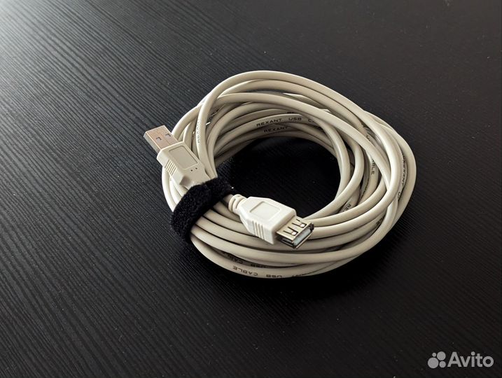 USB-A USB-C кабеля 5м, 1м, 0.45м