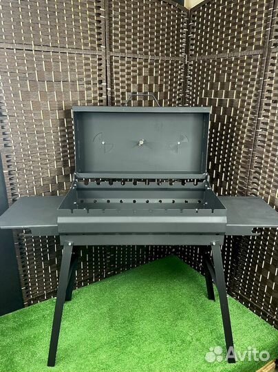 Мангал гриль коптильня