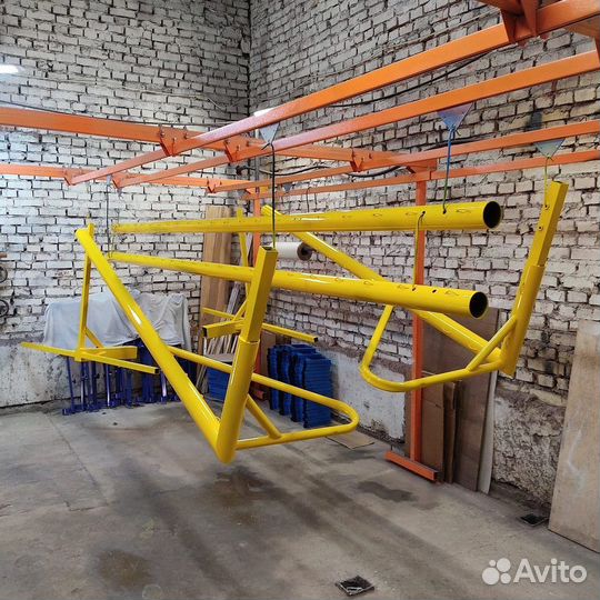 Ворота для пляжного футбола 5,5х2,2м,на стаканах