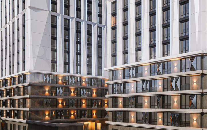 2-к. квартира, 43,4 м², 21/25 эт.