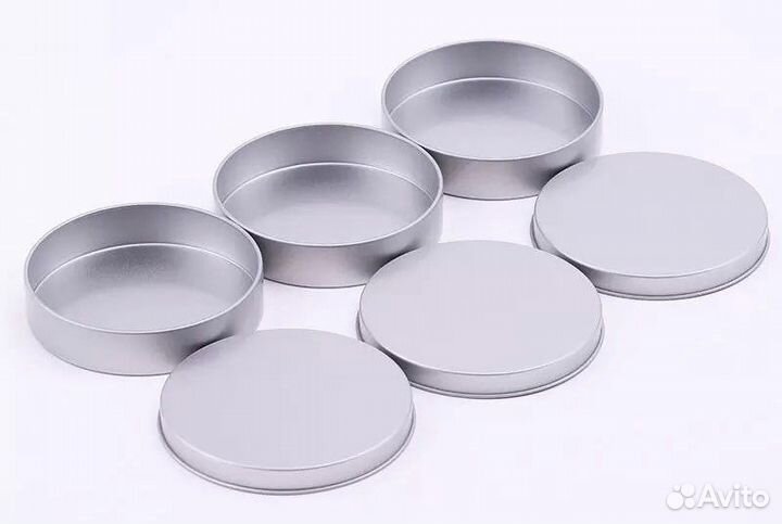 Банки жестяные 90х20, 100 мл