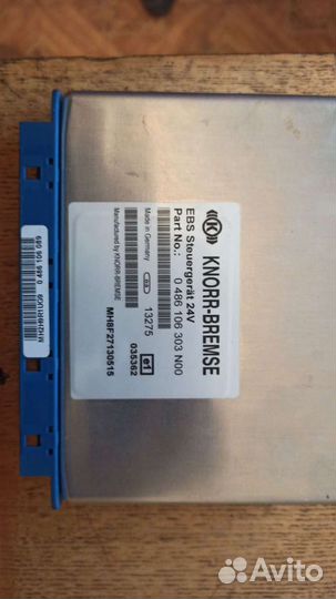 Блок управления тормозной системой EBS MAN