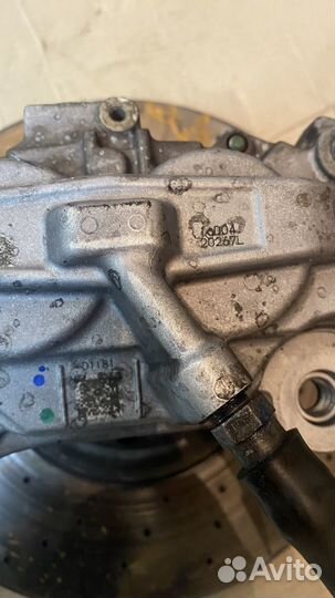 Тормозной диск с суппортами Mercedes W213 W205