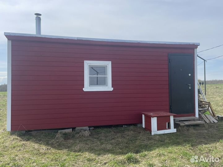 Садовый домик/вагончик/бытовка утеплённый