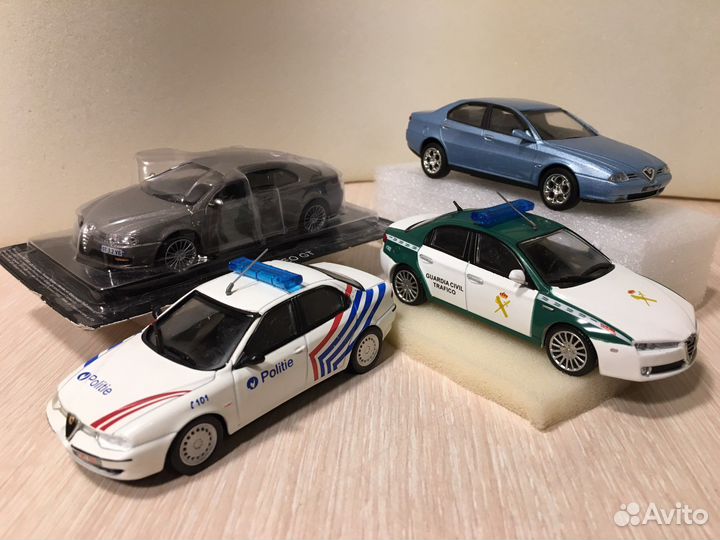 Альфа-ромео, масштаб 1:43