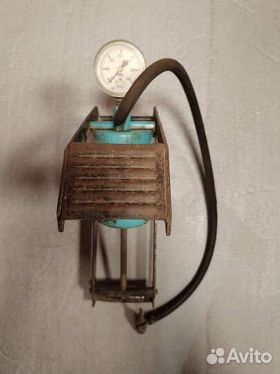 Насос автомобильный ножной