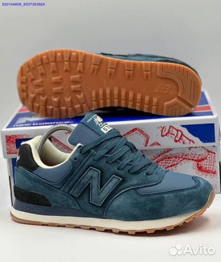 Кроссовки New Balance 574 Blue (Арт.75264)