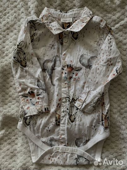 Рубашка, боди next 86