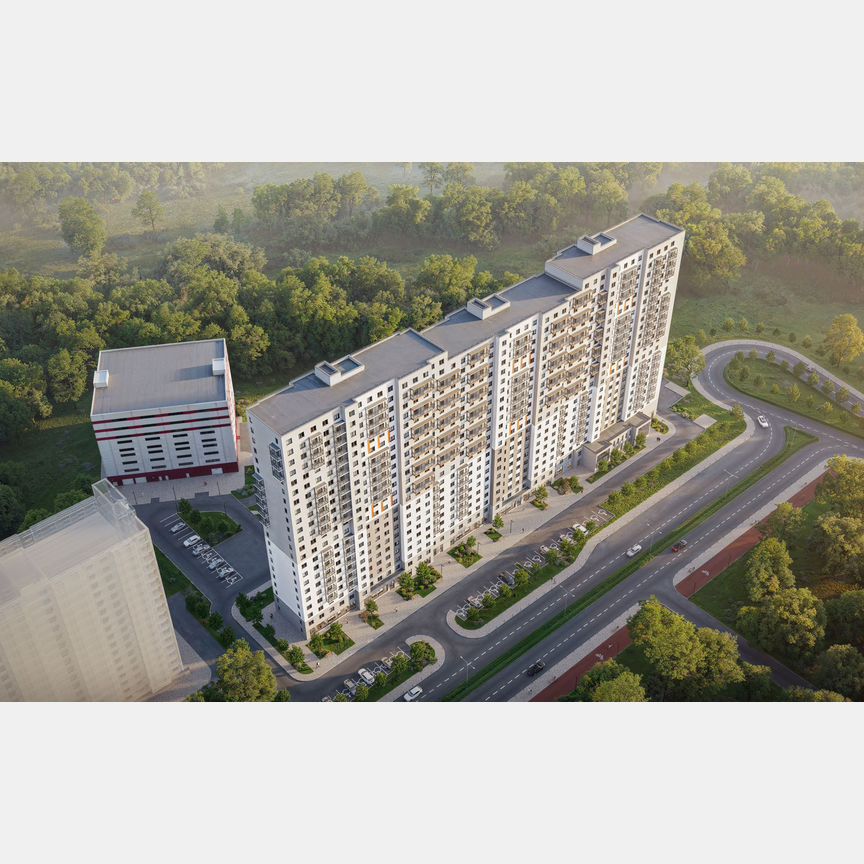 Квартира-студия, 21,1 м², 4/22 эт.