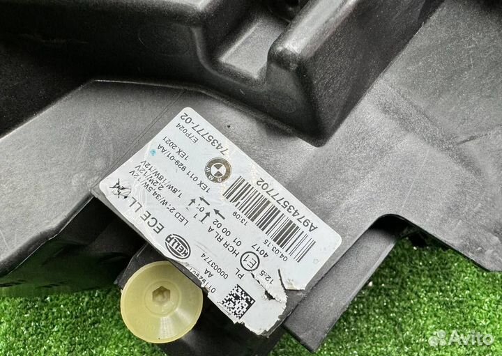 Фара левая LED Адаптив Голая Рест BMW F20 F21