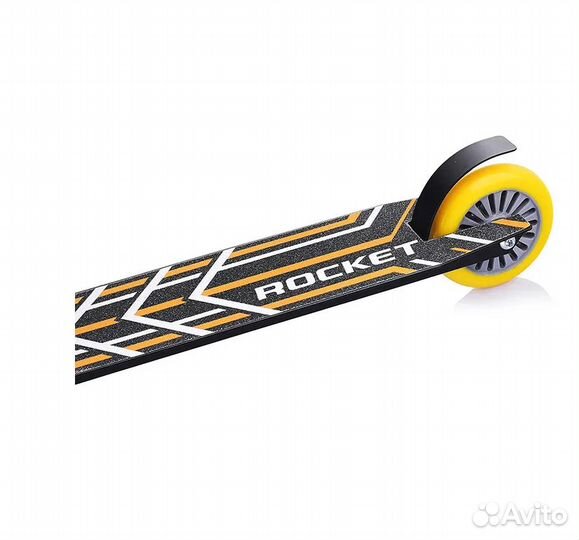 Самокат трюковый «rocket R0062» Желтый