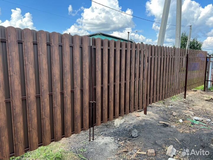 Забор под ключ. Изготовление на заказ