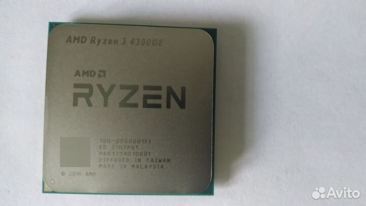 AMD Ryzen 3 4300ge