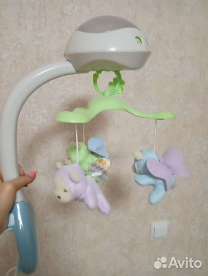 Мобиль на кроватку погремушки