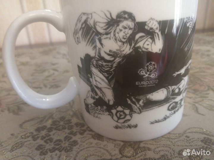 Уникальная кружка-чашка Евро-2012.Большая редкость