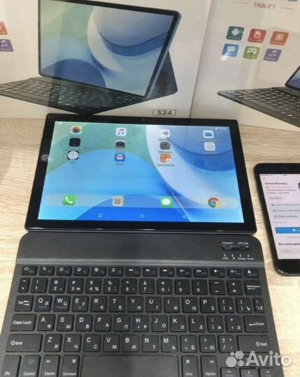 Новый планшет с клавиатурой Umiio p60 6/128гб