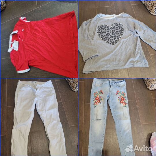 Вещи женские пакетом р.46-48, 27 шт