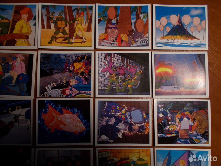 Наклейки Panini Черепашки ниндзя в ассортименте