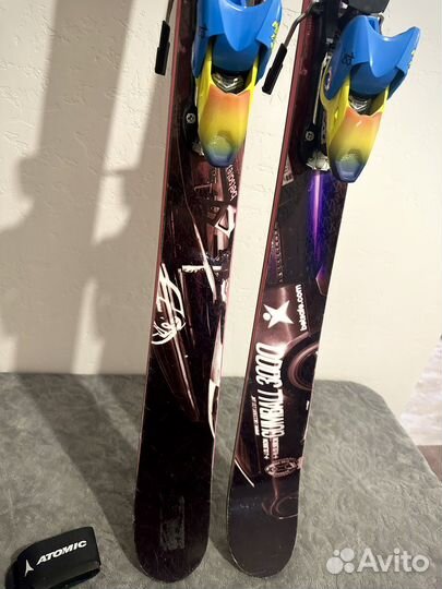 Горные лыжи твин тип head, крепления и ботинки