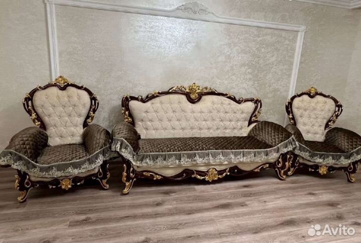 Накидки на диван и два кресла