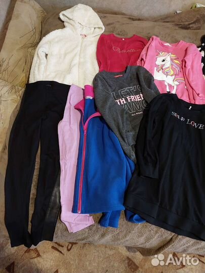 Вещи на девочку 128-134+юбка 134