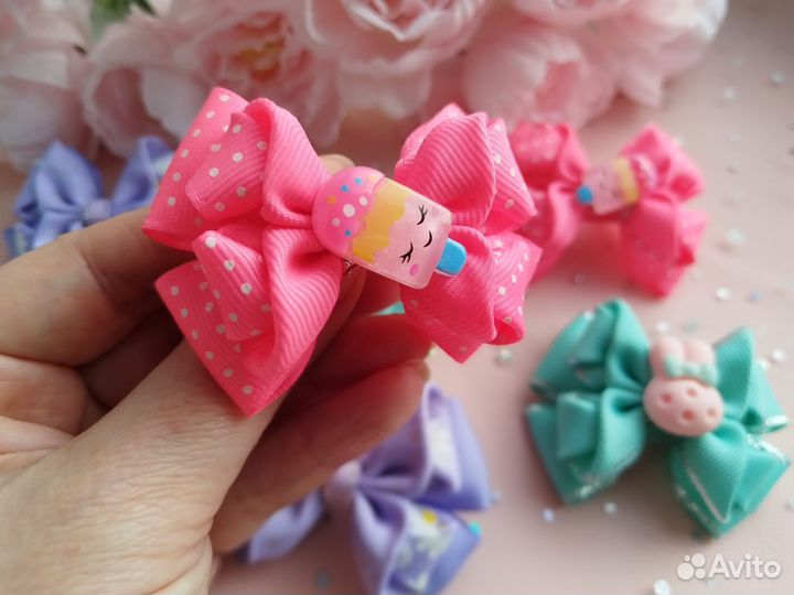Бантики для волос