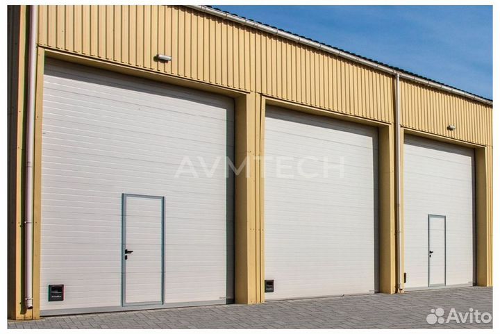 Секционные ворота для гаража