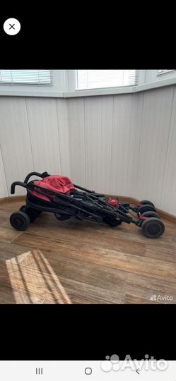 Прогулочная коляска трость бу