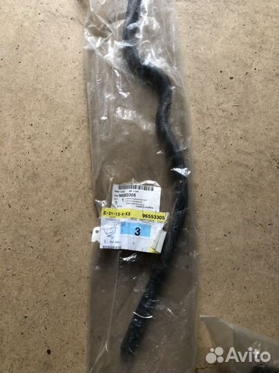 Патрубок системы охлаждения Lacetti