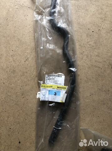 Патрубок системы охлаждения Lacetti