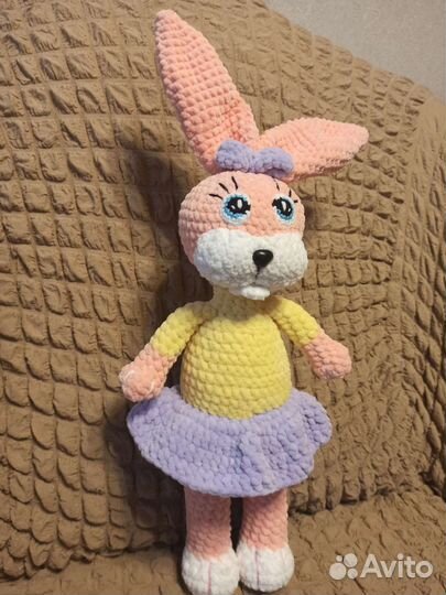 Вязанная Зайка